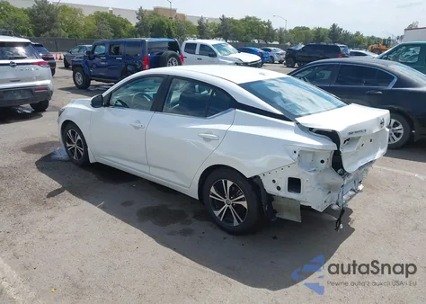 2020 Nissan Sentra Sv Xtronic Cvt z USA, uszkodzony, nr VIN 3N1AB8CV3LY285567